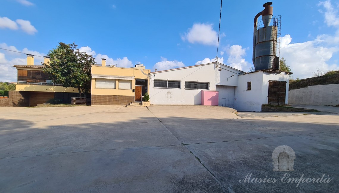 Vistes de l´entrada la casa