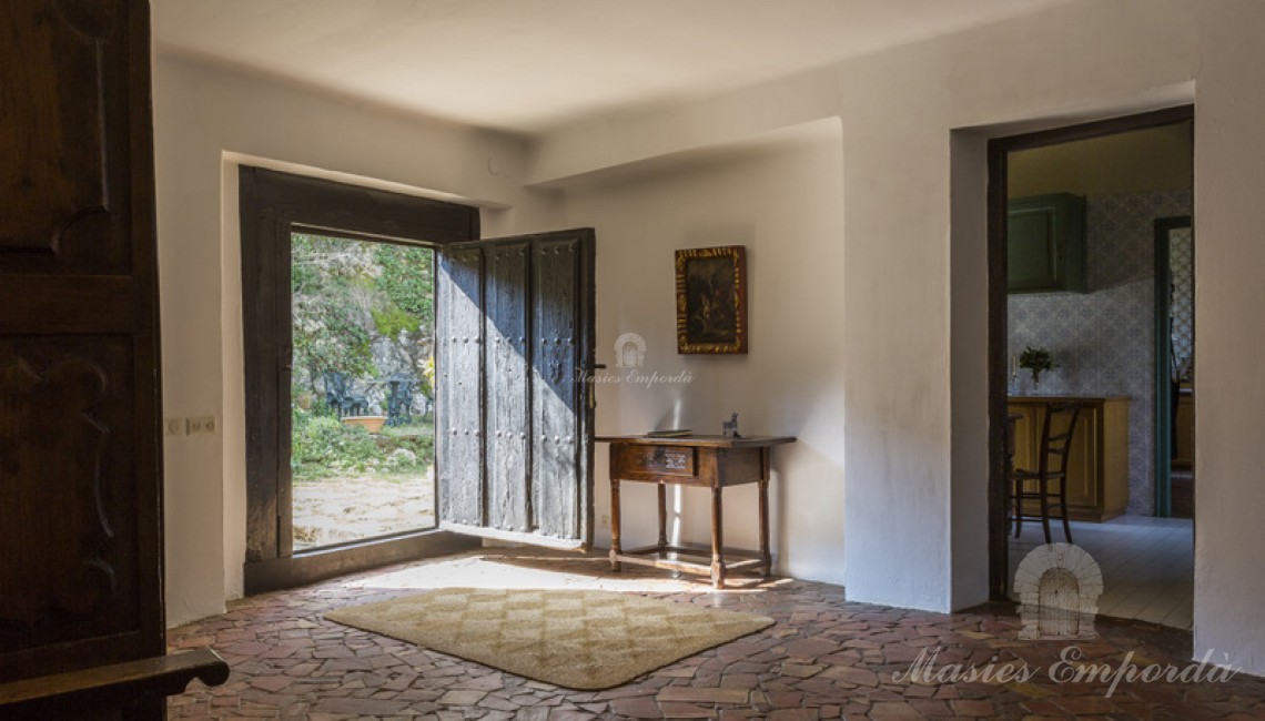 Hall de entrada a la casa 