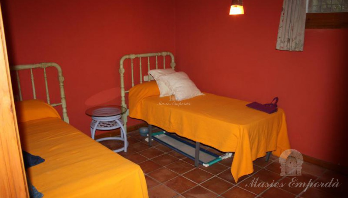 Una de las habitaciones de la casa 