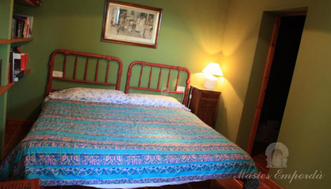 Una de las habitaciones de la casa 