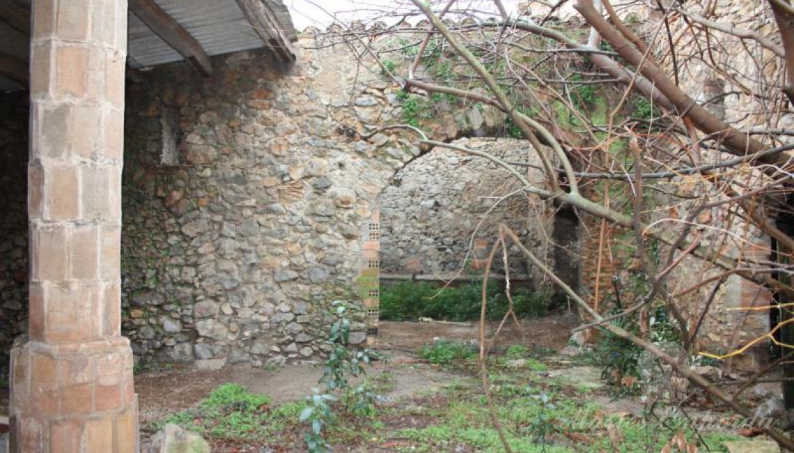 Patio de la masía
