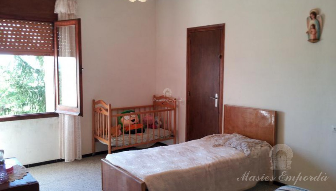 Una de las habitaciones de la casa 