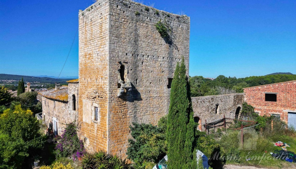 Vistes de la torre romànica