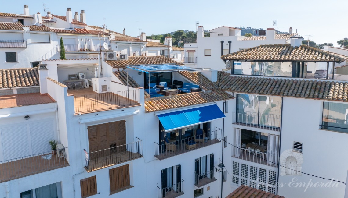 Vistas de la casa desde el mar