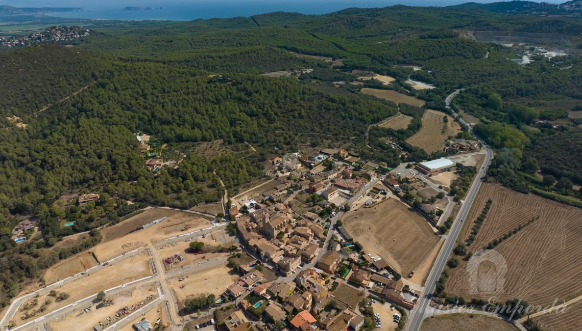 Vista aèria del poble