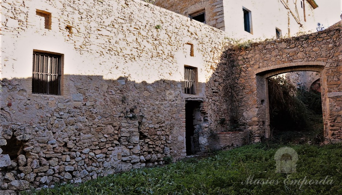 Pati interior de la masia