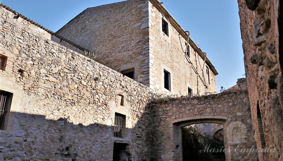Pati interior de la masia