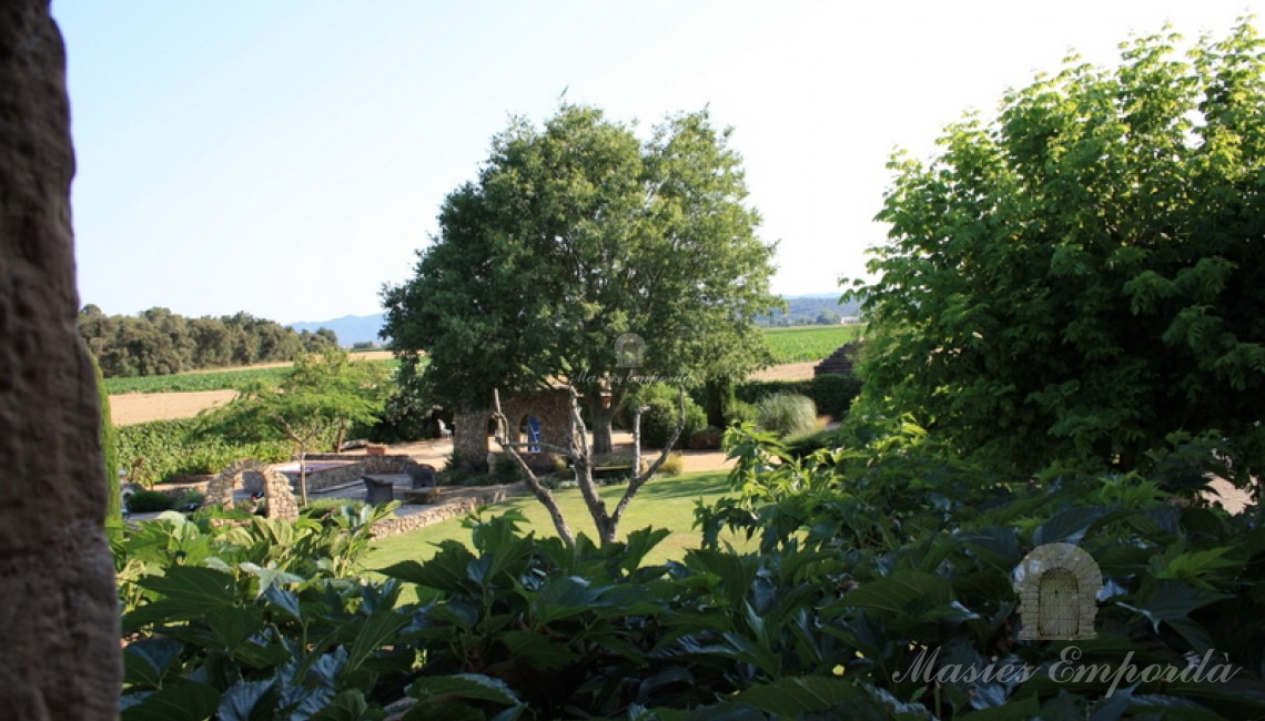 Vista desde la suite principal del jardín Vista desde la suite principal del jardín