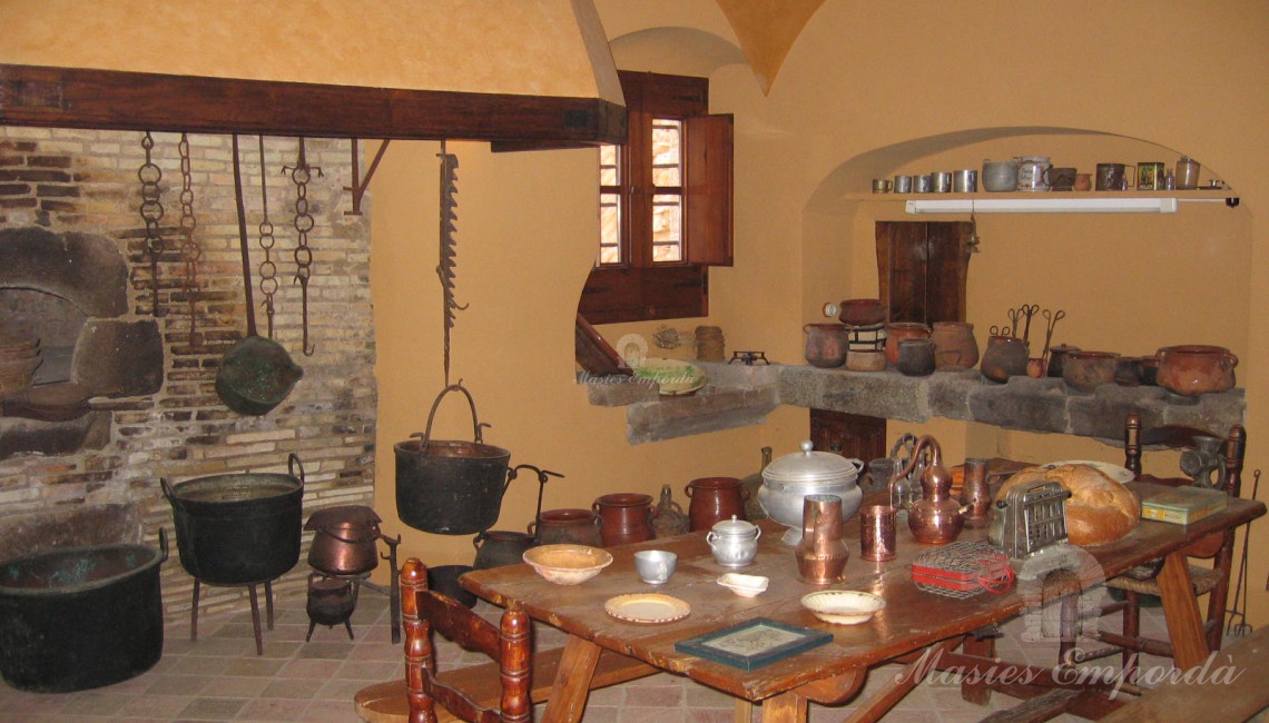 Cocina antigua original de la casa 