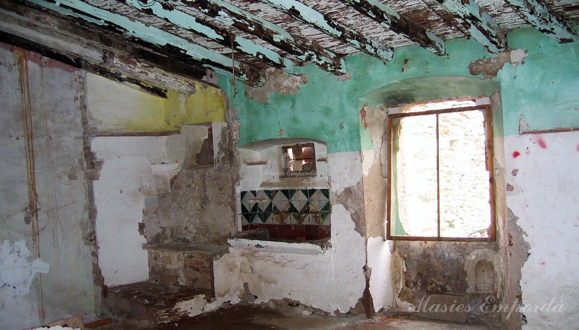 Cocina de la planta superior de la casa 