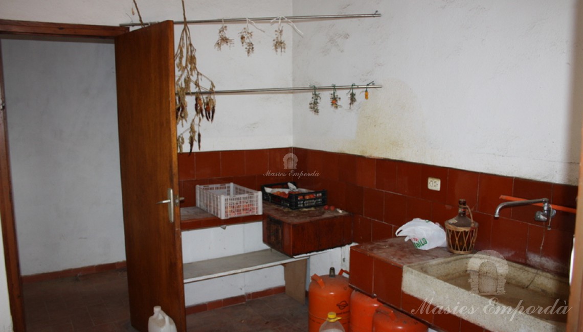 Cocina de la casa de invitados 