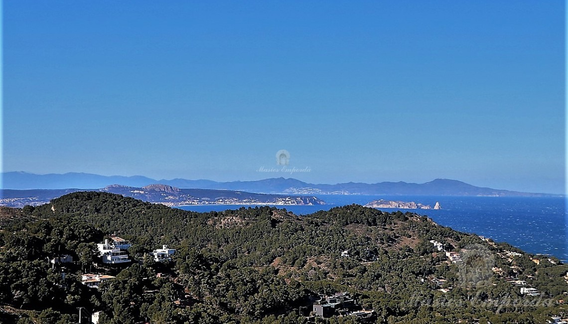 Vistes del mar i de les illes Medes des de les parcel·les