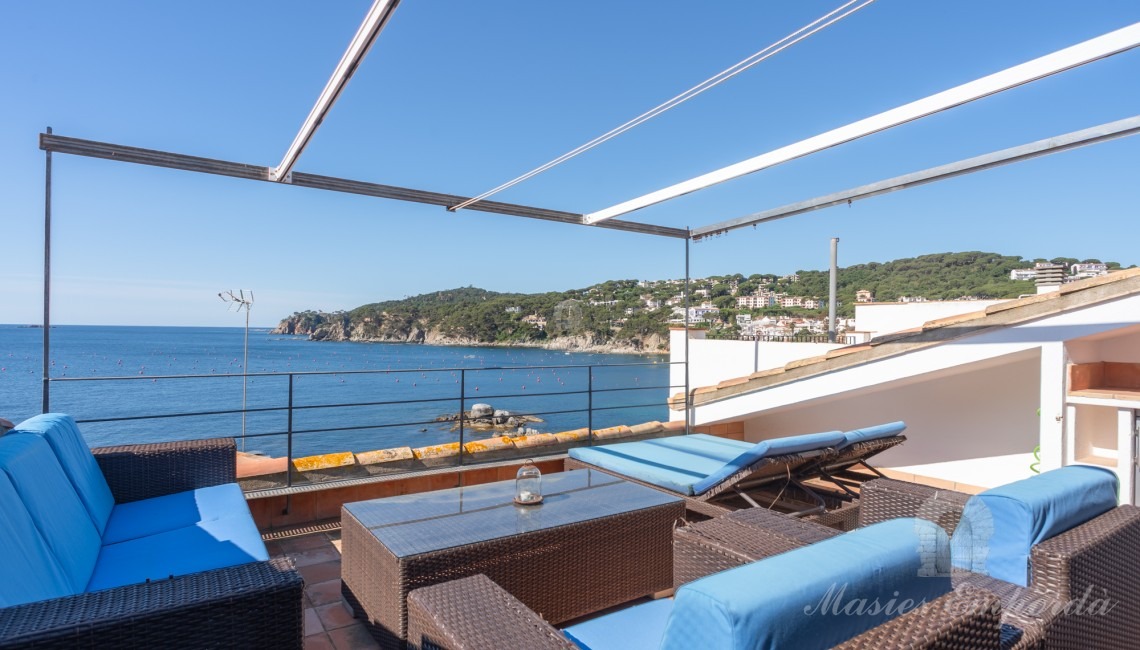 Terraza con vistas al mar 