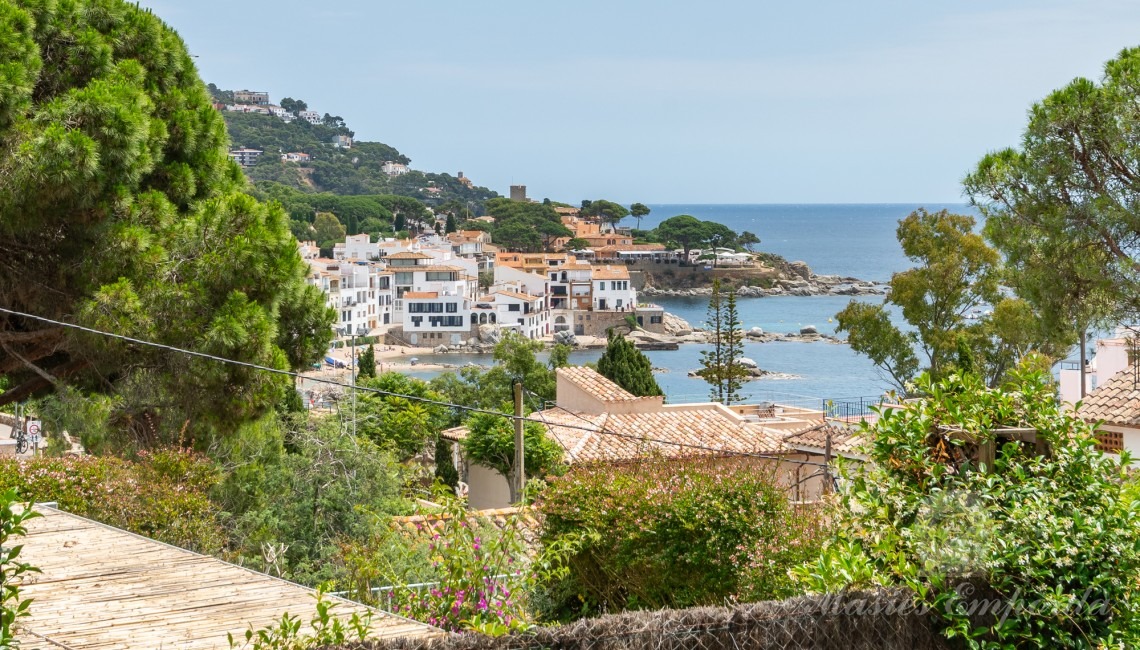 Vistes de les platges de Calella de Palafrugell Vistes de les platges de Calella de Palafrugell