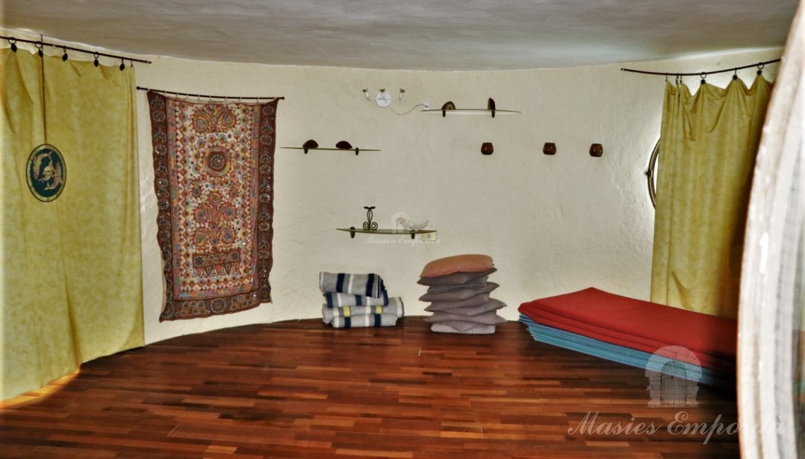 Interior de la sala de meditació
