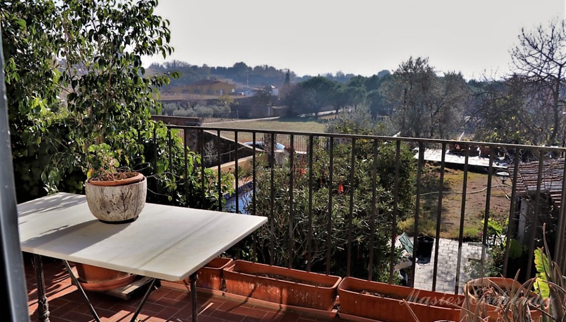 La terrassa amb vistes