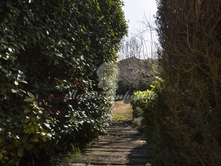 Escales d'accés part de jardí i la piscina