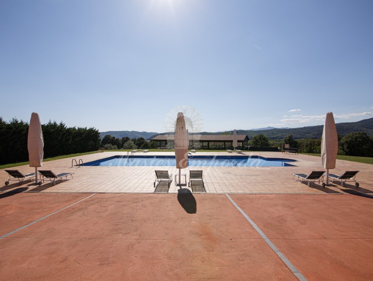 Vistes de la piscina orientada al sud