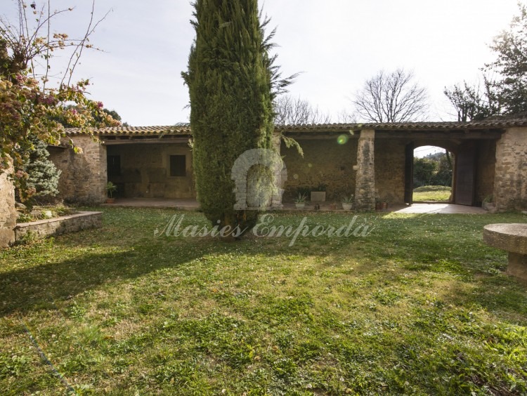 Pati interior de la masia