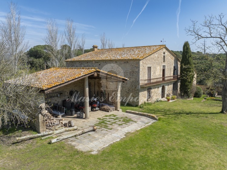 Vistes de la façana de la propietat