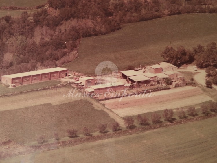 Imagen aérea de la finca