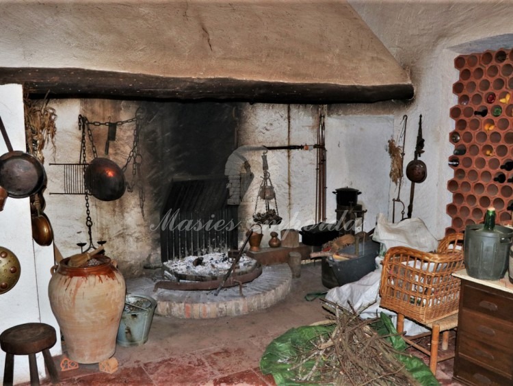 Detall de la cuina antiga